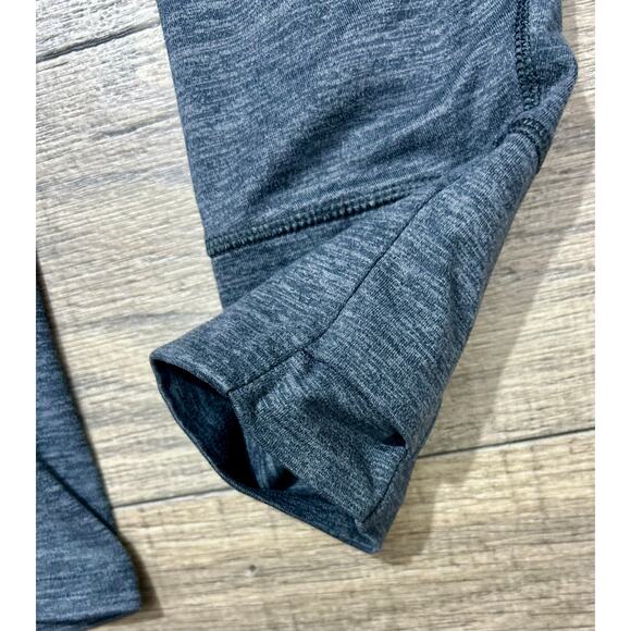 Brooks Active Jacket Mens Fleece Sz Small - Fleece Warm 1/4 Zip Gray! - Picture 3 of 6